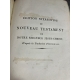 Nouveau testament édition d'Osterwald Ostervald Reliure cuir édition stéréotype dite des volontaires Didot 1813