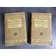 Sainte Beuve Chateaubriand et son groupe littéraire Edition Maurice Allem Garnier 1948