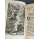 Diurnal Romain Reliure maroquin du temps avec large guirlande Impression en rouge et noir gravures religion