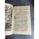 Diurnal Romain Reliure maroquin du temps avec large guirlande Impression en rouge et noir gravures religion
