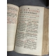 Diurnal Romain Reliure maroquin du temps avec large guirlande Impression en rouge et noir gravures religion