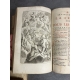 Diurnal Romain Reliure maroquin du temps avec large guirlande Impression en rouge et noir gravures religion