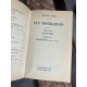 Victor Hugo Les misérables Complet en 4 volumes reliés artisanalement en cuir . Paris 1941
