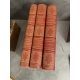 Victor Hugo Les misérables Complet en 3 volumes Richement illustrés reliés en cuir . Paris circa 1900