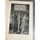 Victor Hugo Les misérables Complet en 3 volumes Richement illustrés reliés en cuir . Paris circa 1900