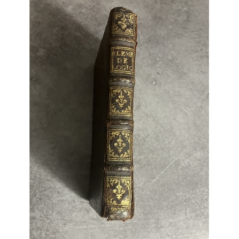 Pierre du Moulin Elements de logique Philosophie protestantisme religion Edition très rare .1624 ale rare