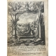 Mazot Tableau de la croix représenté dans la sainte messe Entièrement gravé 1651 a saisir sans reserve