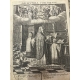 Mazot Tableau de la croix représenté dans la sainte messe Entièrement gravé 1651 a saisir sans reserve