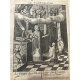 Mazot Tableau de la croix représenté dans la sainte messe Entièrement gravé 1651 a saisir sans reserve