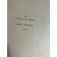 La chanson de Roland Bédier Bilingue ancien Français du manuscrit Oxford et Franciscan moderne reliure peinte