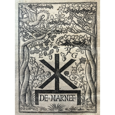 post-incunable parisien Coutumes et Usages des cisterciens Liber Usuum Cisterciensis ordinis Enguilbert et Jean de Marnef 1517