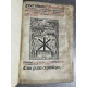 post-incunable parisien Coutumes et Usages des cisterciens Liber Usuum Cisterciensis ordinis Enguilbert et Jean de Marnef 1517