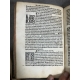 post-incunable parisien Coutumes et Usages des cisterciens Liber Usuum Cisterciensis ordinis Enguilbert et Jean de Marnef 1517