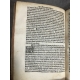 post-incunable parisien Coutumes et Usages des cisterciens Liber Usuum Cisterciensis ordinis Enguilbert et Jean de Marnef 1517