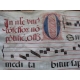 Bibliophilie, Entièrement calligraphié grand Antiphonaire Ibérique Reliure de l'époque sur forts ais de bois Géant Musique