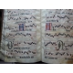 Bibliophilie, Entièrement calligraphié grand Antiphonaire Ibérique Reliure de l'époque sur forts ais de bois Géant Musique