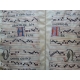 Bibliophilie, Entièrement calligraphié grand Antiphonaire Ibérique Reliure de l'époque sur forts ais de bois Géant Musique