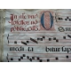 Bibliophilie, Entièrement calligraphié grand Antiphonaire Ibérique Reliure de l'époque sur forts ais de bois Géant Musique