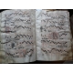 Bibliophilie, Entièrement calligraphié grand Antiphonaire Ibérique Reliure de l'époque sur forts ais de bois Géant Musique