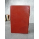 Pearl Buck La terre Chinoise reliure plein cuir cerise rare dans une telle reliure.