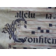 Bibliophilie, Entièrement calligraphié grand Antiphonaire Ibérique Reliure de l'époque sur forts ais de bois Géant Musique