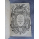 Paradin Guillaume Histoire de Lyon Edition originale Gryphe 1573 suivi de Privilège Franchises par Rubys 1574 plein veau