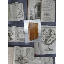 Bedos de Celles La gnomonique pratique art des cadrans solaires Paris 1780 gravures