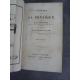 Bertrand Alex Lettres sur la physique édition originale 1825 reliure d'époque