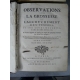 Mauriceau François Traité des maladies des femmes grosses et de celles qui sont accouchées observations sur la grossesse.