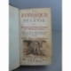 Palingene Zodiaque de la vie Zodiacus Vitae Plein maroquin rouge époque 1722 Astrologie