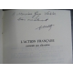 Marty Albert L'action Française racontée par elle même Envoi de l'auteur à Guy Verdier