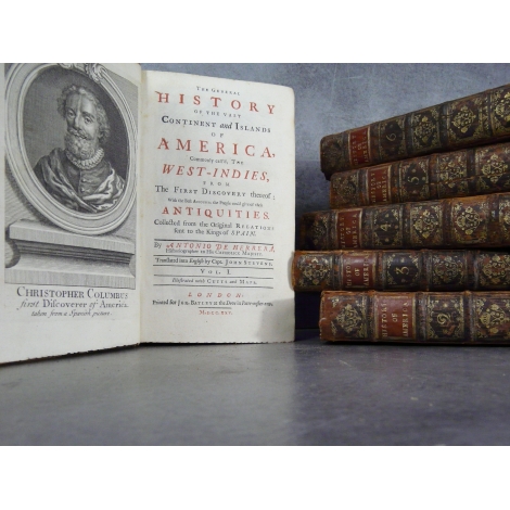 Anfonio di Herrera GEneral history of the vast continent and islands of America London 1725