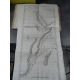 Atlas voyage Bruce Nubie et Abyssinie Cartes et Gravures Golf Edition originale 1792