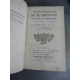 Pouteau œuvres Médecine Hotel dieu Lyon Edition originale 1783 veau