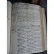 Droit Manuscrit in folio du XVIIe environ 300 feuillets par ordre alphabétique...