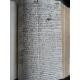 Droit Manuscrit in folio du XVIIe environ 300 feuillets par ordre alphabétique...