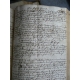 Droit Manuscrit in folio du XVIIe environ 300 feuillets par ordre alphabétique...