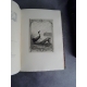 Fables de La Fontaine Edition Illustrée de 75 Planches à l'Eau-Forte par A. Delierre reliure maroquin