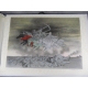 Chapelain Midy six grandes lithographies toutes signées de l'artiste à la mine de plomb sur Japon nacré ou papier de soie.