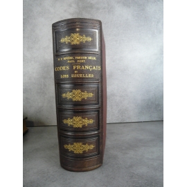 Droit Rivière Code français et lois usuelles Bon exemplaire 1882 La référence de l'époque
