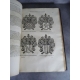 GODEFROY (Denis) et Jean LE FERON Histoire des connestables 1658 heraldique blasons in folio reliure aux arme