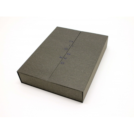 Apollinaire Guillaume Calligrammes Edition originale + précieux manuscrit + reliure coffret d'Artiste