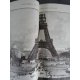 Exposition Paris 1889 Construction tour Eiffel , gravures complet.