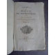 Manuel recrutement 1820 et son supplément 1822 Militaria Edition originale imprimerie royale