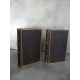 Guizot L'Ecolier 2 volumes reliés cuir gravures 1852 enfantina agréable exempalire