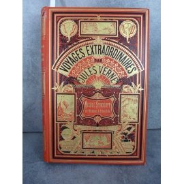 Hetzel Jules Verne michel strogoff de moscou à irkoutsk cartonnage aux deux éléphants Voyages extraordinaire