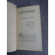 Basselin Olivier Le vau de vire Lemerre 1887, papier de Hollande, reliure signée pour Jules Cuenod précieux exemplaire
