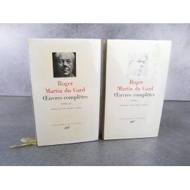 Collection Bibliothèque de la pléiade NRF Roger Martin du Gard Œuvres complètes T1