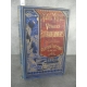 Hetzel Jules Verne Aventures du Capitaine Hatteras cartonnage bannière rouge sur percaline bleue Voyages extraordinaires