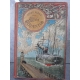 Hetzel Jules Verne Clovis Dardentor Cartonnage au Steamer 1ere édition 1896 Envoi imprimé. Voyages extraordinaires